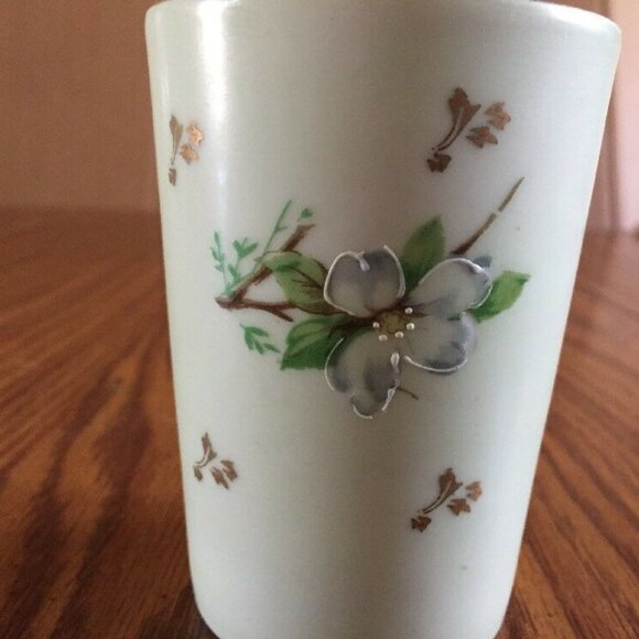 Vintage Andrea Collection by Sadek Cup Saucer Hand painted Dogwood Floral Japan - Picture 9 of 12